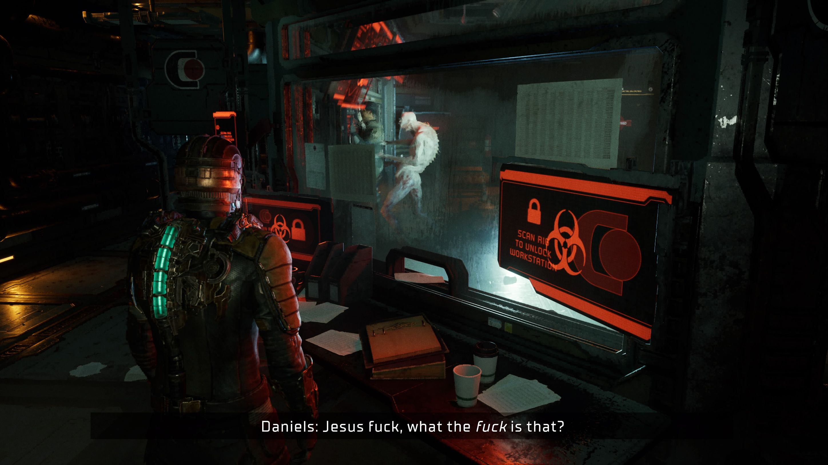 Scan Rig To Unlock Workstation' Meaning in Dead Space Remake