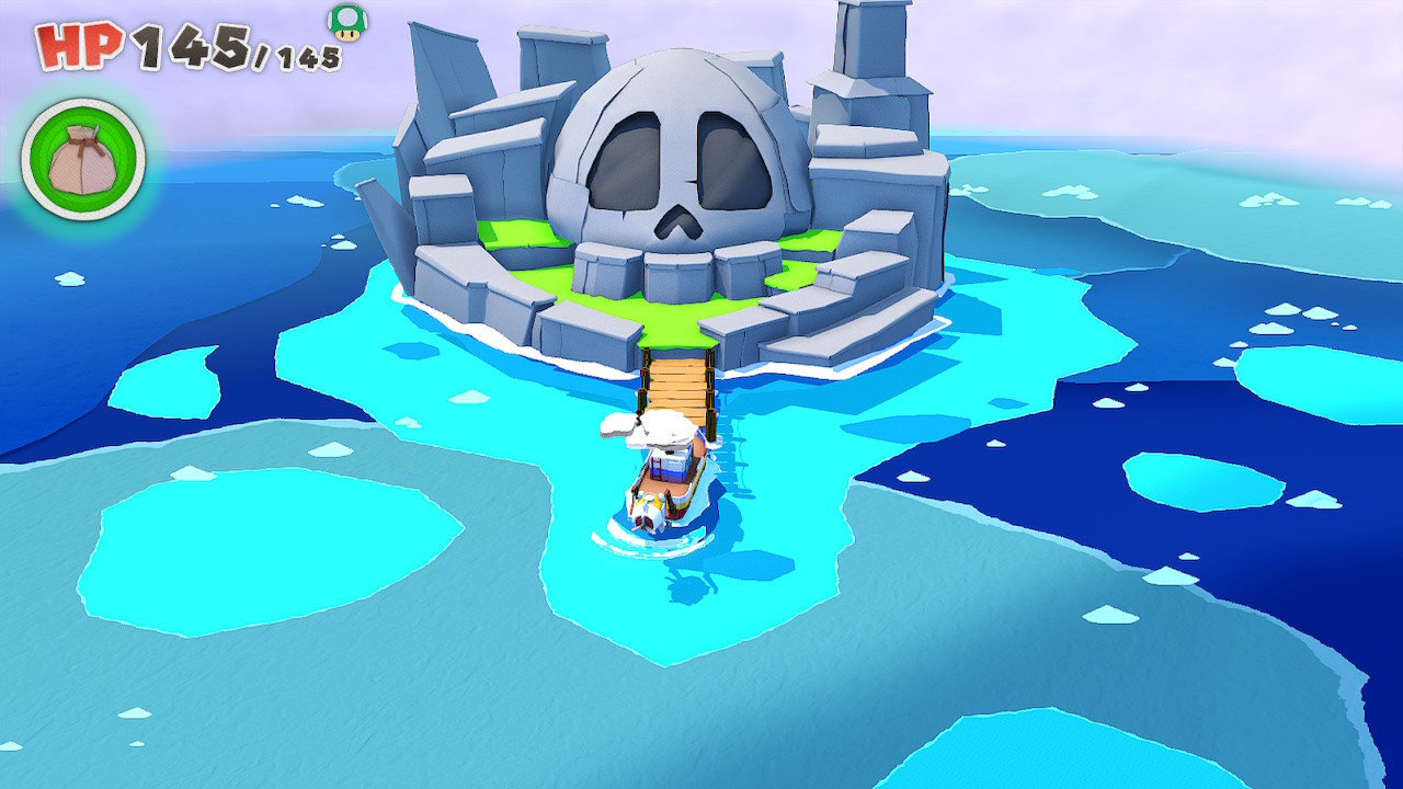 Paper Mario: The Origami King - All Sea Map Island Locations